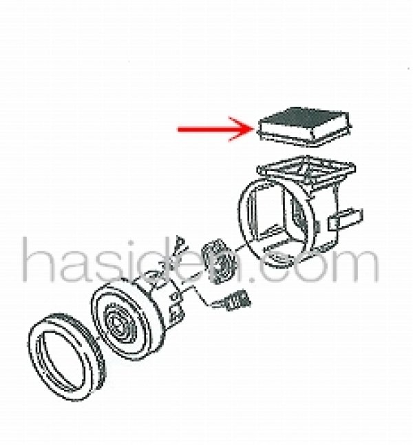 画像1: 日立掃除機用フィルタ− (1)