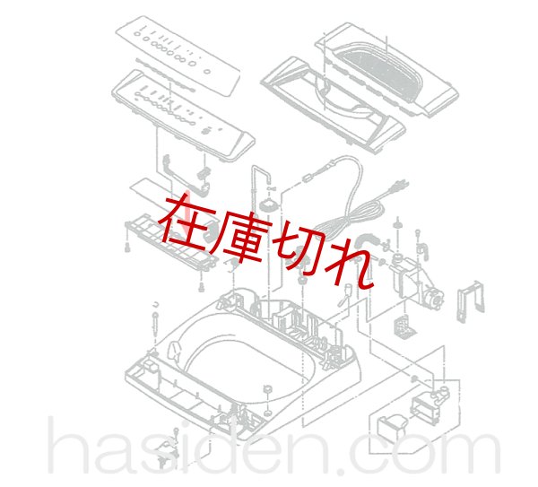 画像1: 洗濯機用・スイッチ基板 (1)