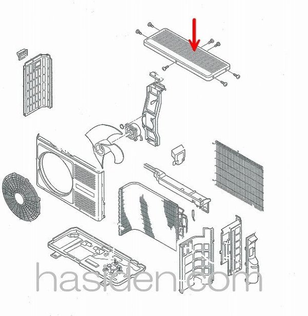 画像1: エアコン用カバ－ (1)