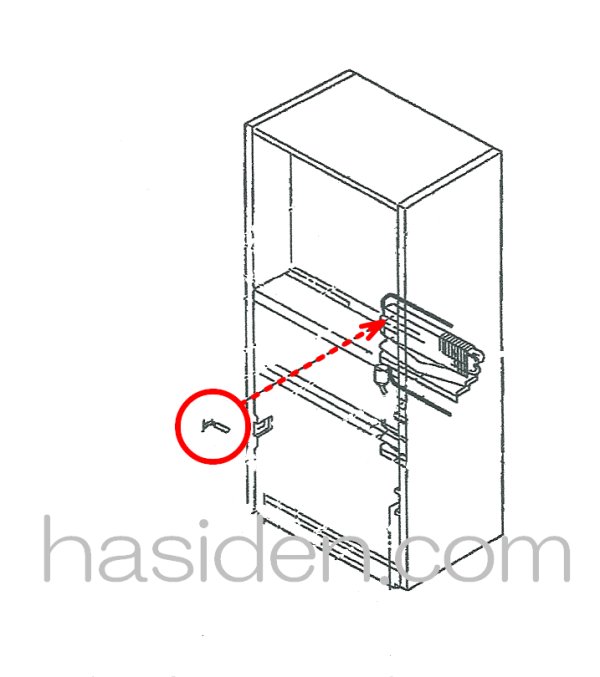 画像1: 冷蔵庫・霜取りセンサ－(冷凍庫) (1)