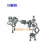 画像2: 日立洗濯機用排水弁 (2)