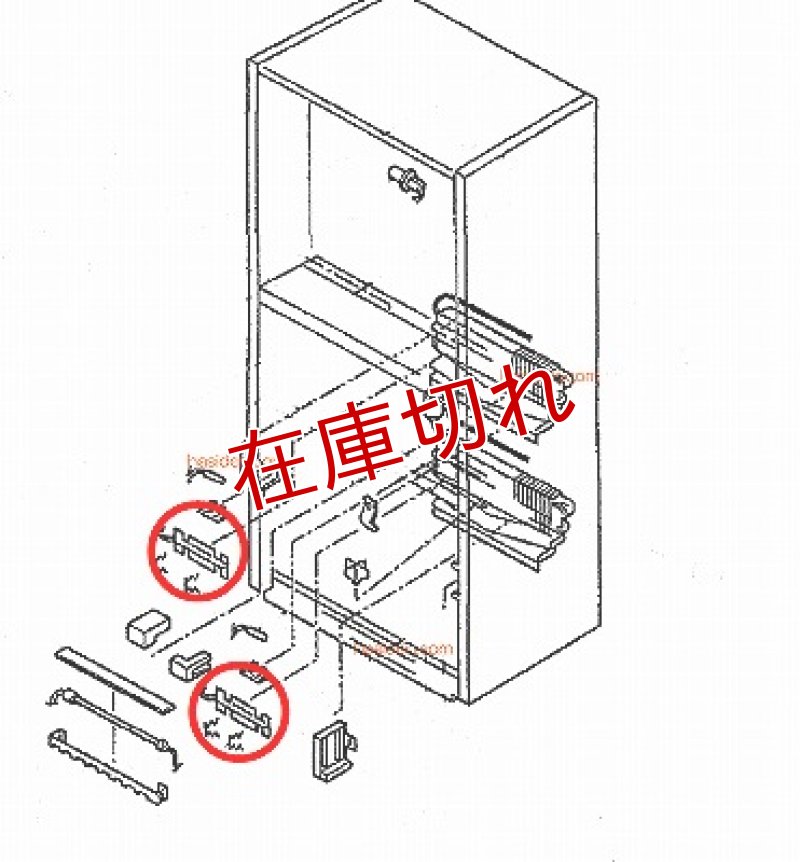 画像1: 冷蔵庫用温度ヒューズ (1)