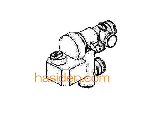 画像1: 日立洗濯機用排水弁 (1)