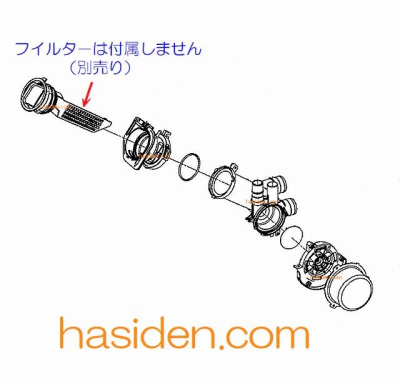 画像1: 洗濯機用ジユンカンポンプ (1)