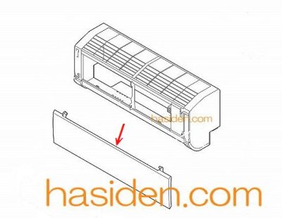 画像1: 日立エアコン・フロントパネル