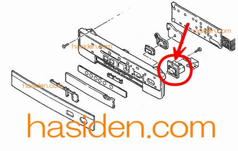 画像1: 日立乾燥機用スイッチ (1)