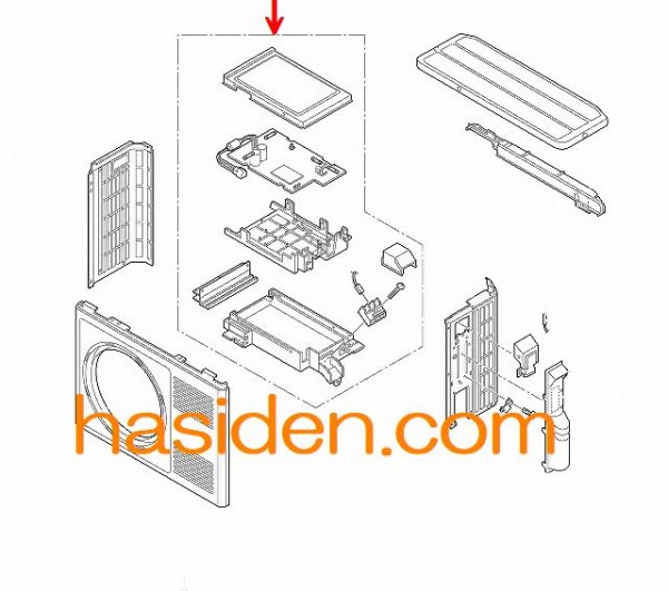 画像1: エアコン用基板・室外機 (1)