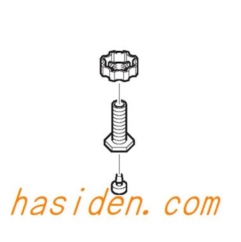 画像2: 日立洗濯機用・脚  (2)