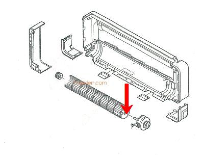 画像2: エアコン用ファン　軸ネジ・ボルト (2)