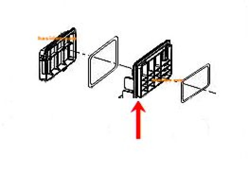 画像1: 洗濯機用　乾燥固定フィルター (1)