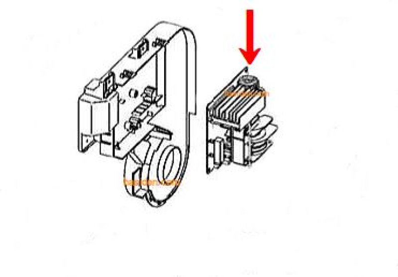 画像1: 電子レンジ用インバーター基板 (1)