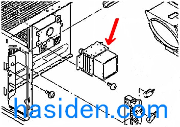 画像1: 電子レンジ用マグネトロン (1)