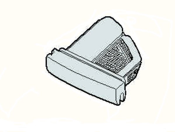 画像1: 洗濯乾燥機用糸くずフィルタ− (1)