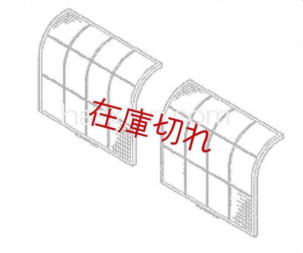画像1: エアコン用空気清浄フィルタ− (1)