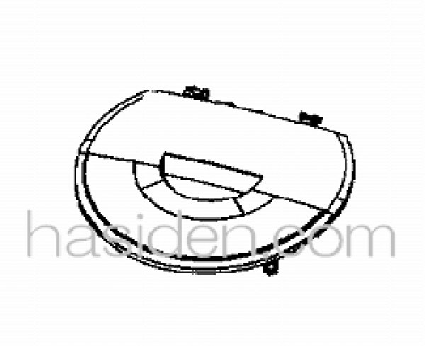 画像1: 日立洗濯機用・フタ (1)