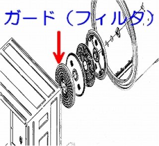 日立純正部品のパ－ツショップ、衣類乾燥機フィルタ－ガ－ド